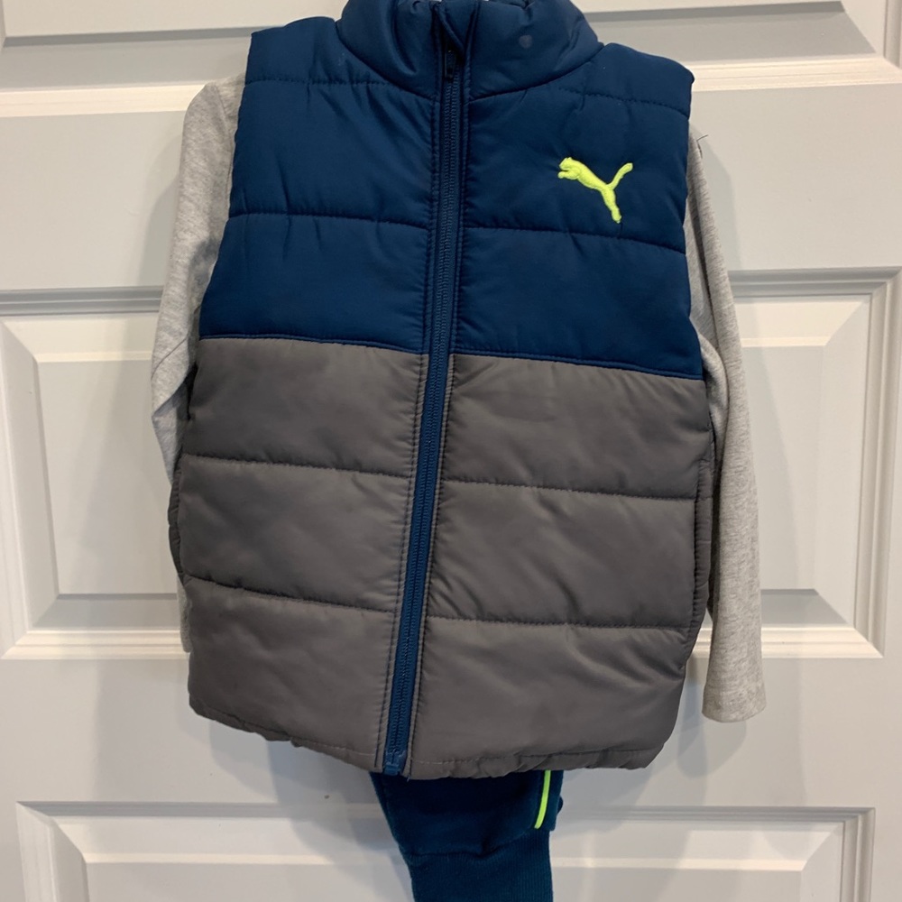 Puma track suit set. Boys. Great condition.